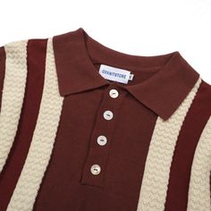 Long Sleeves Polo, Knitted Polo, 1960s Mod, Mod Style, Perfect Model, Mens Stripes, Vintage Clothing Men, Mod Fashion, Casual Stripes