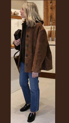 Suede Blazer, Outfit Plan, 2024 Style, Autumn 2024, Autumn Outfit, Fukuoka, Suede Jacket, Fall Winter Outfits, Outfit Idea