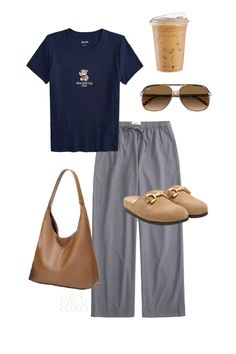 cute, easy, and comfy outfit inspiration!!! #style #styleblogger #styleoftheday #fashion #outfits #bostons #coffee #summerstyle #fallstyletrends School Shopping List, Slouch Bag, Slouch Bags, Curvy Style, Bag Outfit, Comfy Outfit, School Shopping, Casual Summer Outfit, Fall Fashion Trends