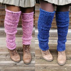 Leg warmers and boot cuffs are warm winter clothes and a nice gift for women.  ✔️Fit up to 40 cm/16 inches of calf circumference. ✔️Length, approximately: 60 cm / 23 inches and 50 cm / 20 inches ✔️Material: 50% wool, 50% acrylic Look for other socks in my shop: 👉 https://etsy.me/2UhDMxe (womens socks) 👉 https://etsy.me/3ggD5Ma (mens socks) 👉 http://etsy.me/3oNjdo9 (leg warmers) 👉 https://etsy.me/3sRag2y (vegan socks, leg warmers) 📌CARE: Wash by hands at 30oC water temperature or in the wash Blue Knee-high Leg Warmers For Winter, Chunky Knit Stretch Leg Warmers, Cozy Knit Winter Socks, Cozy Outdoor Socks For Winter, Cozy Winter Socks For Outdoor, Fitted Pink Winter Boots, Cozy Winter Outdoor Socks, Pink Fitted Winter Boots, One Size Knit Socks For Winter