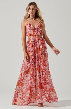 Floral maxi dresses and cutout dresses are perfect for special occasions. Shop ASTR for wedding guest dresses and more. Women's Evening Dresses, Maxi Shirt Dress, Pink Maxi Dress, Ruffled Maxi Dress, Cutout Dress, Sleeveless Maxi Dress, Floral Maxi