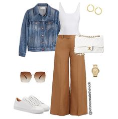 2024 Lookbook, Moda Chic, Outfit Check, Outfit Formulas, Brown Pants, Spring Fling, Fashion Board, Casual Friday, Casual Clothes