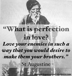 an old photo with a quote on it that says, what is perfection in love?