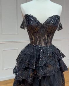 off the shoulder black appliques tiered ruffle short homecoming dress party dress Off-shoulder Lace Prom Dress, Off-shoulder Party Dress With Lined Bodice, Party Off-shoulder Dress With Lined Bodice, Party Dress With Lined Bodice And Off-shoulder Design, Off-shoulder Prom Dress With Lace Bodice, Off-shoulder Lace Bodice Prom Dress, Lace Off-shoulder Dresses For Prom Season, Off-shoulder Lace Dresses For Prom Season, Off-shoulder Lace Dresses For Prom