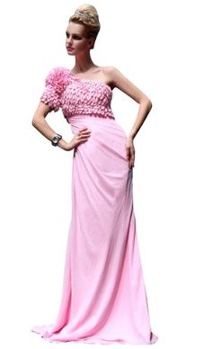 Kingmalls Womans Pink Mermaid One Shoulder Noble « Clothing Adds for your desire Noble Clothing, Cheap Formal Dresses, Pink Mermaid, Formal Gown, Formal Dresses For Women, Mermaid Dress, Cheap Dresses, Celebrity Dresses