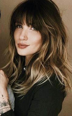 Long Hair With Bangs, Bad Hair, Layered Hair, Gorgeous Hair, Balayage Hair