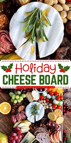 Create the best holiday appetizer with a Holiday Cheese Board! This New Year's Eve food idea features cheeses, seasonal produce, and small bowls in ramekins. It's vegetarian and kid friendly, making it a perfect addition to your celebrations! Enjoy! New Year's Eve Food, Holiday Cheese Board, Small Cheese Boards, Cranberry Walnut Bread, Holiday Cheese Boards, Best Holiday Appetizers, Healthy Kid Friendly Meals, Holiday Cheese, New Years Eve Food