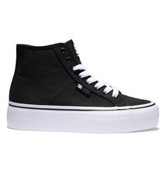 The Women´s Manual Platform Shoes feature a classic high-top silhouette with timeless design and effortless DC style. Unbelievably comfortable so you can wear them right out of the box. Logo Dc, Dc Style, Black Gums, Winter Sneakers, Snowboard Boots, Dc Shoes, Leather Shoes Men, High Top Shoes, Hoodies For Sale