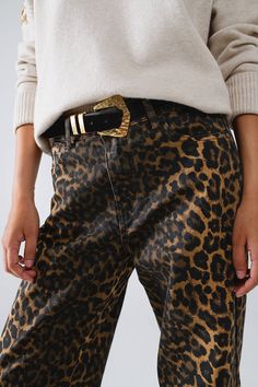 Step into style with our Ombre Leopard Print Pants. Featuring a bold leopard print that transitions into a stunning ombre effect, these pants make a statement with every step. Crafted from soft, comfortable fabric, they offer a flattering fit and effortless movement. The fabric offers a stretch that moves with your body. Small: approx 25" Medium: approx 28" Large: approx 31" Jeans Print, Leopard Jeans, Childrens Shop, Leopard Print Jeans, Leopard Print Pants, Types Of Jeans, Dressy Shirts, Unique Fits, Ombre Effect