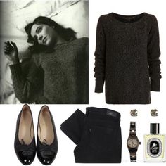 Noir Aesthetic, Parisienne Style, Monica Bellucci, Stockholm Fashion, Mode Inspo, 가을 패션, Flat Shoes