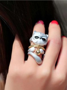 Buy More! Save More!

Material: Alloy


Pattern: Kitten


Craftsmanship: Enamel White Alloy Rings For Gifts, Novelty Silver Ring Jewelry, White Novelty Enamel Jewelry, White Enamel Novelty Jewelry, Pig Ring, Enamel Rings, Rings Sets, Early Fall Outfits, Cute Kitten