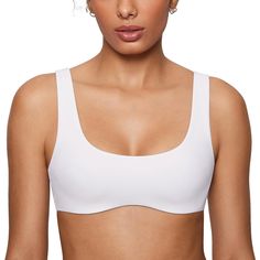 PRICES MAY VARY. Natrelax Collection - Crafted from soft and elastic fabrics, offering a second-skin feel and a smoothing effect, ensuring ultimate comfort Double-layer body contouring fabric and encased underwire provides greater support Curved hem hugs your curves for a stylish look Unlined pullover design for effortless style Designed to retain its shape all day long, wear after wear Suitable for yoga, sleep, pilates, fitness, low impact exercise and everyday wear Create a stylish and sporty High Stretch Seamless Nylon Bra, High Stretch Nylon Seamless Bra, Full Coverage Sports Bra With Soft Touch, Solid Stretch Bra With Soft Touch, Stretch White Sports Bra With Underwire, Sports Bra With Soft Touch Stretch, Soft Touch Sports Bra With Stretch, Solid Color Stretch Bra With Soft Touch, High Stretch Seamless Bra