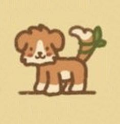 a drawing of a dog holding a plant in it's mouth, with the caption that says i love you