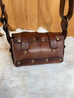 Leather Crossbody/shoulder Bag With Buckles - Etsy Leather Saddle Shoulder Bag With Buckle Closure, Leather Saddle Shoulder Bag With Buckle, Leather Crossbody Saddle Bag With Belt Loops, Leather Saddle Bag With Belt Loops, Crossbody, Ren Faire Costume, Belly Bag, Celtic Weave, Leather Dye, Leather Ring