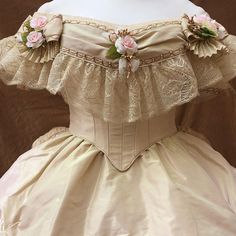 1860s ballgown victorian dress Ballgown Victorian, 1860s Ballgown, Victorian Ball Gowns, Ballgown Dress, Victorian Gown, 1860 Fashion, Womens Costumes