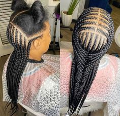 Neat Braids, Lil Girl Hairstyles, Pelo Afro, Braided Hairstyles For Teens