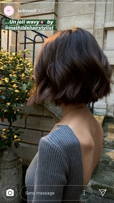 Bob Hairstyle Ideas, Trendy Bob, Trendy Hairstyle, Short Hair With Bangs