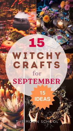 15 Simple Witchy crafts for autumn, including witchy crafts to sell and DIY witchy crafts ideas for children. DIY projects for wiccans. Pagan seasonal celebration ideas: Wiccan art, witchy decor ideas, spells, ritual craft ideas, witchcraft at home. Witch gifs for your favourite divine feminine woman, earth based rituals and seasonal crafts. Fall aesthetic, fall season ideas Garden Witch Home Decor, Christmas Craft Adults Diy Projects, Crafty Projects For Adults, Pagan Gifts Diy, Winter Solstice Crafts For Adults, Diy Winter Solstice Decorations, Witchy Christmas Gift Ideas, Craft Night For Women, Pagan Holiday Decorations