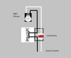 a light switch wiring diagram with two lights and the other wires connected to it,