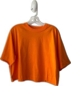 Basic Orange Tops For Streetwear, Color Orange, Size 12, Collage, Orange, Women Shopping, T Shirt, Pins, Color