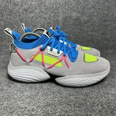 Under Armour Curry Flow Cozy Shoes Womens 9 Gray Blue Athletic Please See Photos Above For All Measurements. Brand New. No Box. We Always Carefully Package And Ship Asap. Reach Out With Any Questions! Pair In Photos Is The Exact Pair You Are Purchasing. The Clothespin In The Last Photo Is For Our Inventory System. Make Sure To Follow Us. We List New Inventory Daily And Offer Bundle Pricing. Trendy Gray Sneakers With Laces, Gray Sneakers With Textured Sole And Round Toe, Gray Textured Sole Sneakers With Round Toe, Trendy Gray Lace-up Sneakers, Trendy Gray Sneakers With Flat Heel, Under Armour Sporty Slip-on Sneakers, Trendy Gray Synthetic Sneakers, Trendy Light Blue Round Toe Sneakers, Blue Sneakers With Rubber Sole