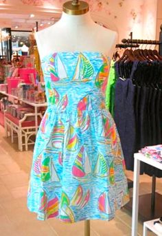 You Gotta Regatta print from Lilly Mode Vintage, Room Inspo, Pretty Dresses, Lily Pulitzer, Cute Dresses