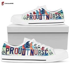 Introducing our Proud Nurse Low Top Shoes, the perfect gift for both men and women in the nursing profession. These shoes are designed to not only provide comfort and support but also showcase your pride in being a nurse. Our Proud Nurse Low Top Shoes are crafted with high-quality materials, ensuring durability and long-lasting wear. [...] Coffee Shoes, Rugby Mom, Womens Rugby, Style Converse, Womens Tennis Shoes, Converse Style, Low Top Shoes, Womens Tennis, Converse Sneakers