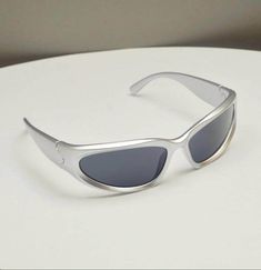 Trendy Y2K Future Style Sunglasses, Trendy Sunglasses for Men, Ideal Choice for Gifts Cheap Plastic Sunglasses For Streetwear, Cheap Summer Streetwear Sunglasses, Nike Vintage Sunglasses, Aesthetic Sunglasses, Y2k Glasses, Sunglasses Silver, Y2k Sunglasses, Silver Sunglasses, Steampunk Sunglasses