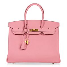 Hermes Birkin HSS 35 bag featured in rare Rose Confetti pink. Exotic with Rubis red interior.Epsom leather enhances the delicate saturated colour.Gold hardware.Comes with lock, keys, and clochette, sleeper and Signature Hermes box.NEW or NEVER .final saleBAG MEASURES:LENGTH 35cm / 14"TALL 28cm / 11"DEEP 18cm / 7"HANDLES:TALL 5"CONDITION:NEW or NEVER Will be delivered with Box, dust bag, card, booklet and receipt Exchange Accepted in this cases :/p> Luxury Pink Shoulder Bag With Palladium Hardware, Pink Leather Bag With Lock, Luxury Pink Bag With Lock, Luxury Pink Bags With Lock, High-end Pink Shoulder Bag With Gold-tone Hardware, High-end Pink Bags With Gold-tone Hardware, Elegant Pink Bag With Lock, Pink Luxury Bags With Gold-tone Hardware, Luxury Pink Bags With Gold-tone Hardware