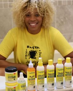 Curls of all textures can enjoy the moisturizing benefits of the #JamaicanMangoAndLime collection. From braid outs to twist outs to Bantu knots, our hair care will give you the holding power you need, the shine you desire, and the nourishing your hair and scalp CRAVE! | 📸: @rosenyfrancois (IG) #CurlyHair #MangoAndLime #Locs #LocStyles #WomenWithLocs #MenWithLocs #LocJourney #StarterLocs #ScalpCare #NaturalHair #MyUniversalVIP Dreadlocks Styles, Bantu Knots, Braid Out, Twist Outs