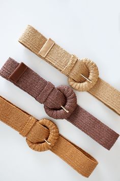 Wrapped Half Moon Straw Belt * Straw Belt With Jeans, Straw Belt, Summer Belt, Taupe Color, Half Moon, Amazing Jewelry, Flat Lay, Cognac, Belts