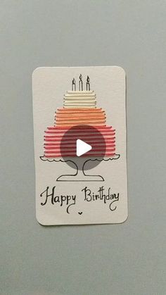 a happy birthday sticker on the side of a refrigerator