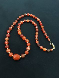 antiques carnelian beads necklace Carnelian Oval Beads Necklace For Jewelry Making, Formal Handmade Carnelian Necklaces, Single Strand Carnelian Necklace In Amber, Vintage Carnelian Beads For Jewelry Making, Vintage Carnelian Beaded Necklaces With Natural Stones, Round Carnelian Necklace With Polished Beads, Vintage Carnelian Beaded Necklaces With Round Beads, Amber Carnelian Necklace With Polished Beads, Antique Amber Necklace With Gemstone Beads