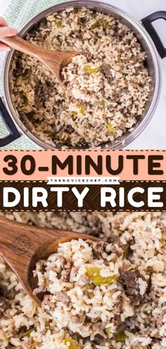 Dirty Rice Best Dirty Rice Recipe, Easy Dirty Rice Recipe, Cajun Dinner, Easy Main Dishes, Cajun Cooking