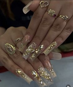 Quinceanera Nails, Long Acrylic Nail Designs, Using Canva, Spring Nail Designs, Cute Acrylic Nail Designs, Dope Nail Designs, Really Cute Nails, Long Square Acrylic Nails, Unique Acrylic Nails