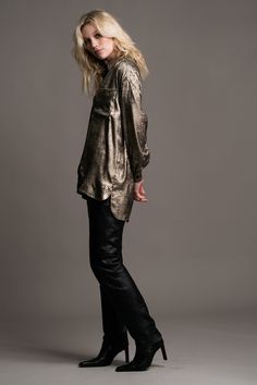 The Luna Metallic Shirt is an iconic piece, crafted from opulent liquid metallic fabric. This classic garment offers near-limitless styling possibilities, a must-have addition for any rock 'n roll devotee's closet. 30 Degree wash 100% Polyester Metallic Shirt, Shirt Blouses Women's, August Birthstone Jewelry, Metallic Fabric, Gifts For New Mums, Pearl Jewellery Earrings, Alternative Wedding, August Birth Stone, Fashion Jewellery