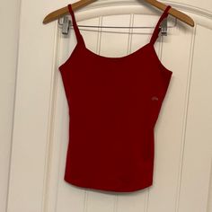 New York & Company Red Spaghetti Strap Camisole. Size S. Nwt. Smoke Free Household. Red Spaghetti, Red Camisole, Rayon Pants, Jelly Shoes, Pajama Shirt, Walker Boots, Rain And Snow Boots, Sneaker Shopping, Trending Accessories