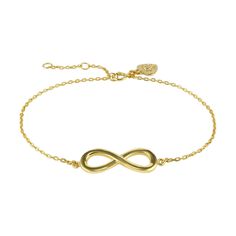 The shape of a sideways figure eight has a long pedigree, with origins in either Roman numerals or ancient Greek letters. In mathematics, it came to mean "potential infinity". From Mathematics to modern mysticism, it symbolizes the infinite, eternity, and everlasting love or friendship. Our Infinity Bracelet is a timeless, modern classic. It's also a perfect gift item for that special friend. FINAL SALE ONLY NO RETURNS 6 1/2" to 7 1/2" adjustable length 3/4" | 19mm wide x 5/16" | 7.9mm high infi Ancient Greek Letters, Infinity Knot, Jewelry Knots, Greek Letters, Knot Bracelet, Infinity Symbol, Everlasting Love, Special Friend, Jewelry Inspo