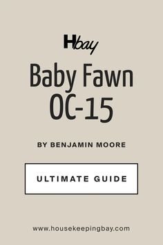 the baby fawn book is shown with text that reads, ultimate guide to buying your baby