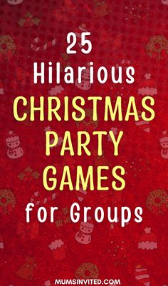 25 hilarious christmas party games for groups