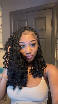 Braided Hairstyles With Natural Hair, Braided Short Hairstyles, Braided Hairstyles Blonde, Elegant Braided Hairstyles, Short Box Braids Hairstyles, Braided Hairstyles For Black Women Cornrows, Short Box Braids, Big Box Braids Hairstyles, Tutorial Ideas