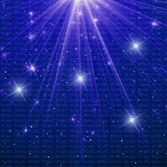 bright blue background with stars and sparkles in the center, as if it were an image