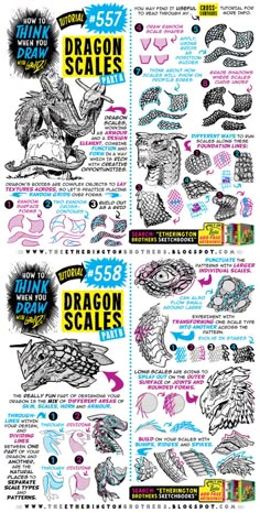 an advertisement for the dragon scaler, with instructions on how to use it and how to