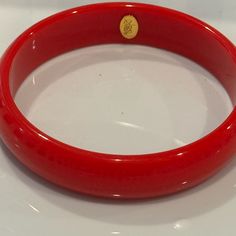 Vintage Joan Rivers Lucite Stackable Bangle Bracelets Cherry Red Bb2404-0001 Bb2404-0002 Bb2404-0003 Multiple Available - 1/$15, 5/$50 Send Offer Joan Rivers Signed Vintage Bangle Bracelets New Without Tags Approx 2.5" Wide Please Note Colors In Bundle. 1/2" Rounded Edge Translucent Red Aqua 3/4 Bangles Pink Cherry Red Deep Red Burgundy Turquoise Blue Black Vintage Red Adjustable Bracelet, Vintage Red Adjustable Bracelets, Vintage Adjustable Red Bracelets, Vintage Red Round Bangle, Vintage Red Bracelet As A Gift, Vintage Red Bracelet For Gifts, Adjustable Red Bracelets For Formal Occasions, Classic Red Bangle Jewelry, Elegant Red Adjustable Bangle