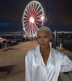 #thebaldierevolution Blonde Twa, Short Fade Haircut, Haute Hair, Short Sassy Hair