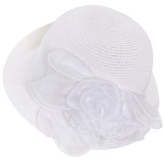 St-35_white Fashionable: This Beautiful Sun Hat Design Gives You The Ability To Highlight And/Or Contrast Many Different Outfits, Great For Vacation, Beach, Resort And Parties Perfect Quality: This 100% Polyester Is Good For Both Outside And Inside. Perfect For Summer Vacay / Upf 50+ / Uv Protection. Made And Imported From China Great Fit: One Size Fits Most. Adjustable. Head Measurement: 55cm, 21-5/8", Size 6-7/8 To 57cm White Straw Hat For Summer Beach, White Beach Hat For Beach Season, White Beach Hat For Vacation, White Summer Straw Hat For The Beach, White Summer Straw Hat For Beach, Adjustable White Straw Hat For Beach, White Sun Hat For Summer Beach, White Adjustable Straw Hat For Beach, White Lightweight Straw Hat For Beach