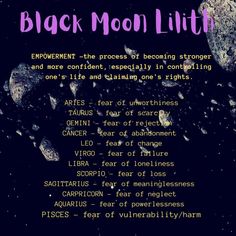 the back cover of black moon lith, with an image of rocks and stars in the background