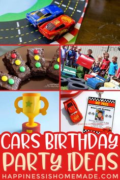 cars birthday party ideas for kids