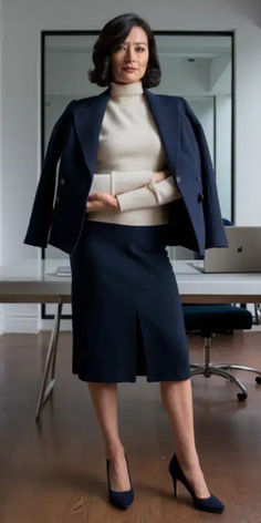 Dressing professionally for work during winter can be a real challenge, especially for women over 40. The cold weather demands warmth, but you still want to look polished and stylish. That’s where a capsule wardrobe comes in handy.

For women over 40, a well-curated capsule wardrobe offers simplicity, versatility, and confidence in your daily outfit choices. It helps you look put-together without the stress of figuring out what to wear each morning. Over 40 Capsule Wardrobe, Work Outfit Ideas For Women, Winter Work Outfit, Business Professional Women, Work Outfit Ideas, Outfit Ideas For Women, Winter Work, Winter Outfits For Work, Professional Dresses