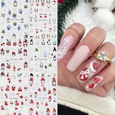 "Festive French Manicure with a Christmas Twist"
#FrenchManicure #ChristmasNails #HolidayElegance #FestiveFrench #ClassyNails Nail Art Stickers Decals, Shiny Nails, Christmas Cartoons, Christmas Nail Art, Classy Nails, Nail Art Stickers, Nail Decorations, French Manicure, 6 Packs